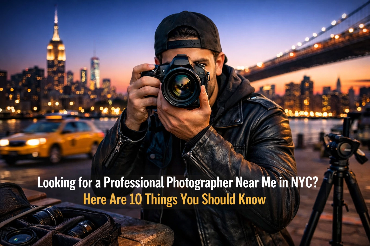 Looking for a Professional Photographer Near Me in NYC? Here Are 10 Things You Should Know