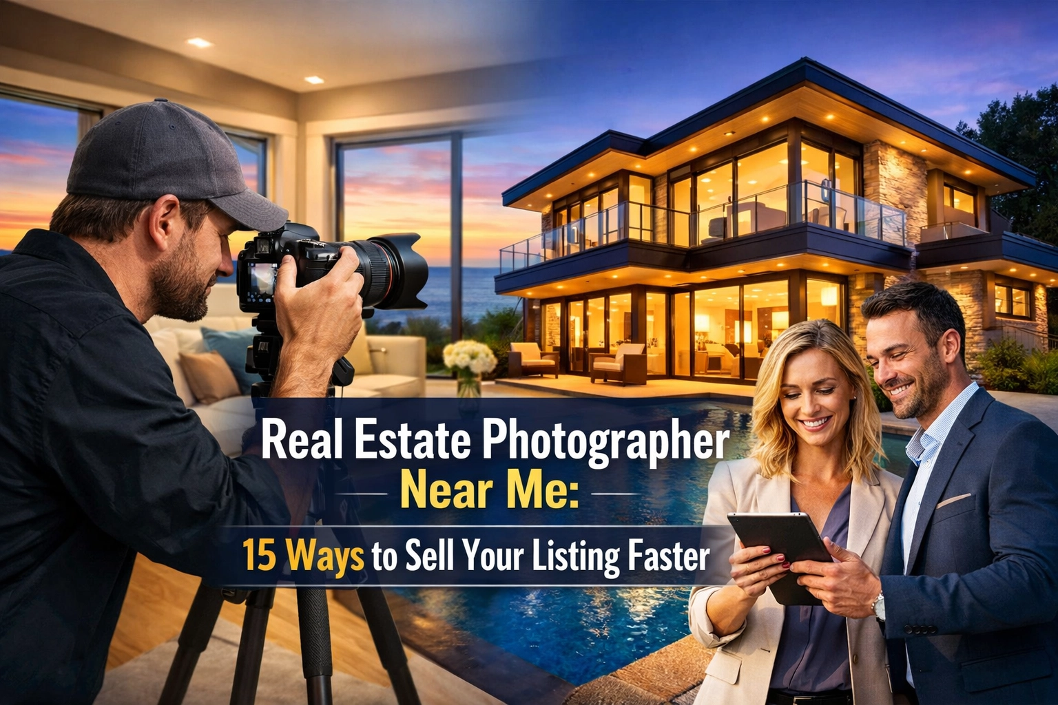 Real Estate Photographer Near Me: 15 Ways to Sell Your Listing Faster