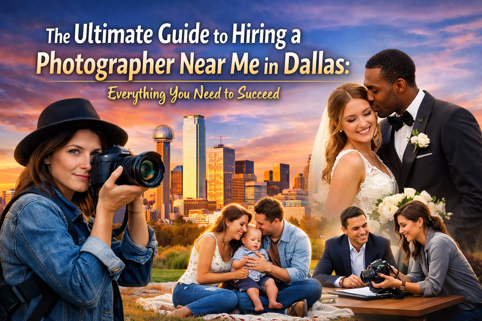 The Ultimate Guide to Hiring a Photographer Near Me in Dallas: Everything You Need to Succeed