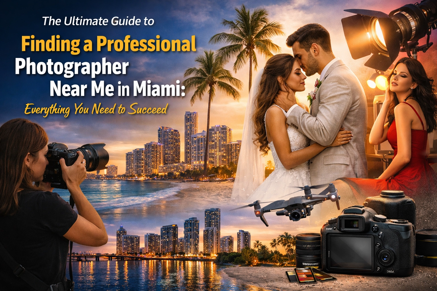 The Ultimate Guide to Finding a Professional Photographer Near Me in Miami: Everything You Need to Succeed
