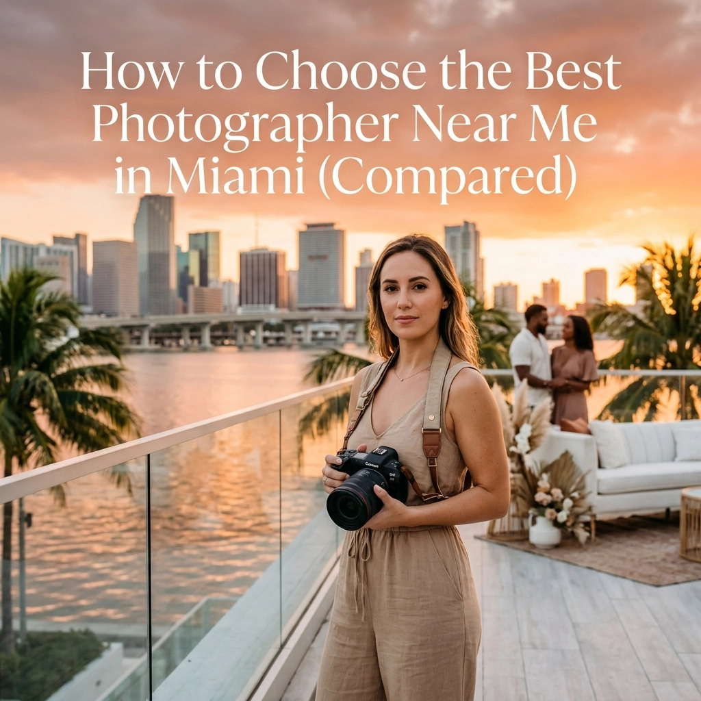 How to Choose the Best Photographer Near Me in Miami (Compared)