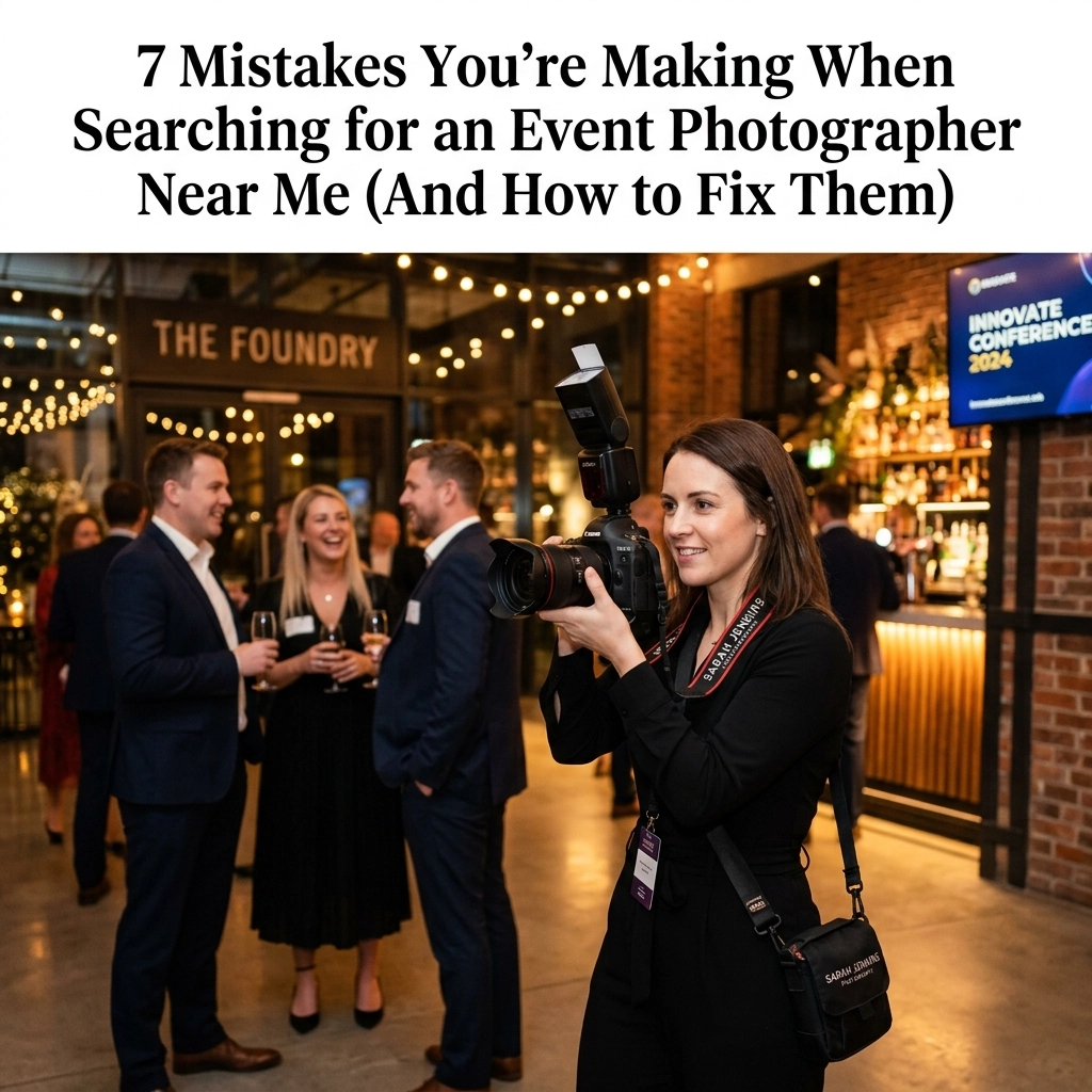 7 Mistakes You’re Making When Searching for an Event Photographer Near Me (And How to Fix Them)