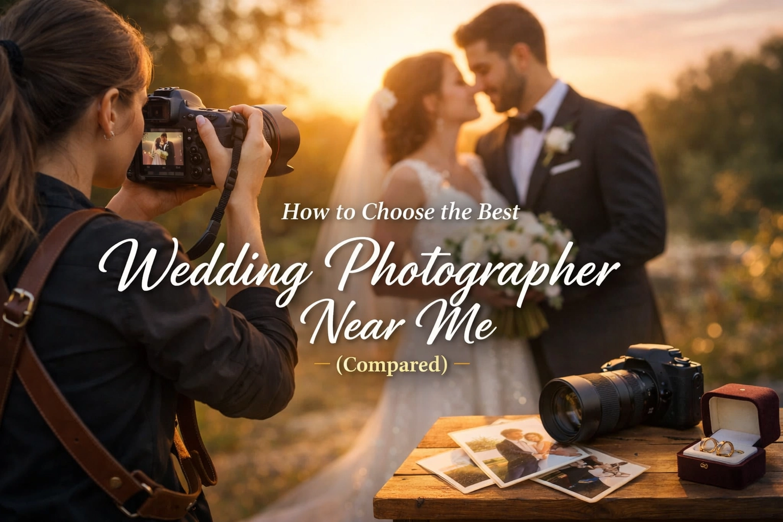 How to Choose the Best Wedding Photographer Near Me (Compared)