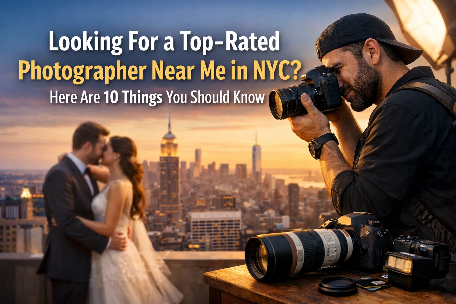 Looking For a Top-Rated Photographer Near Me in NYC? Here Are 10 Things You Should Know