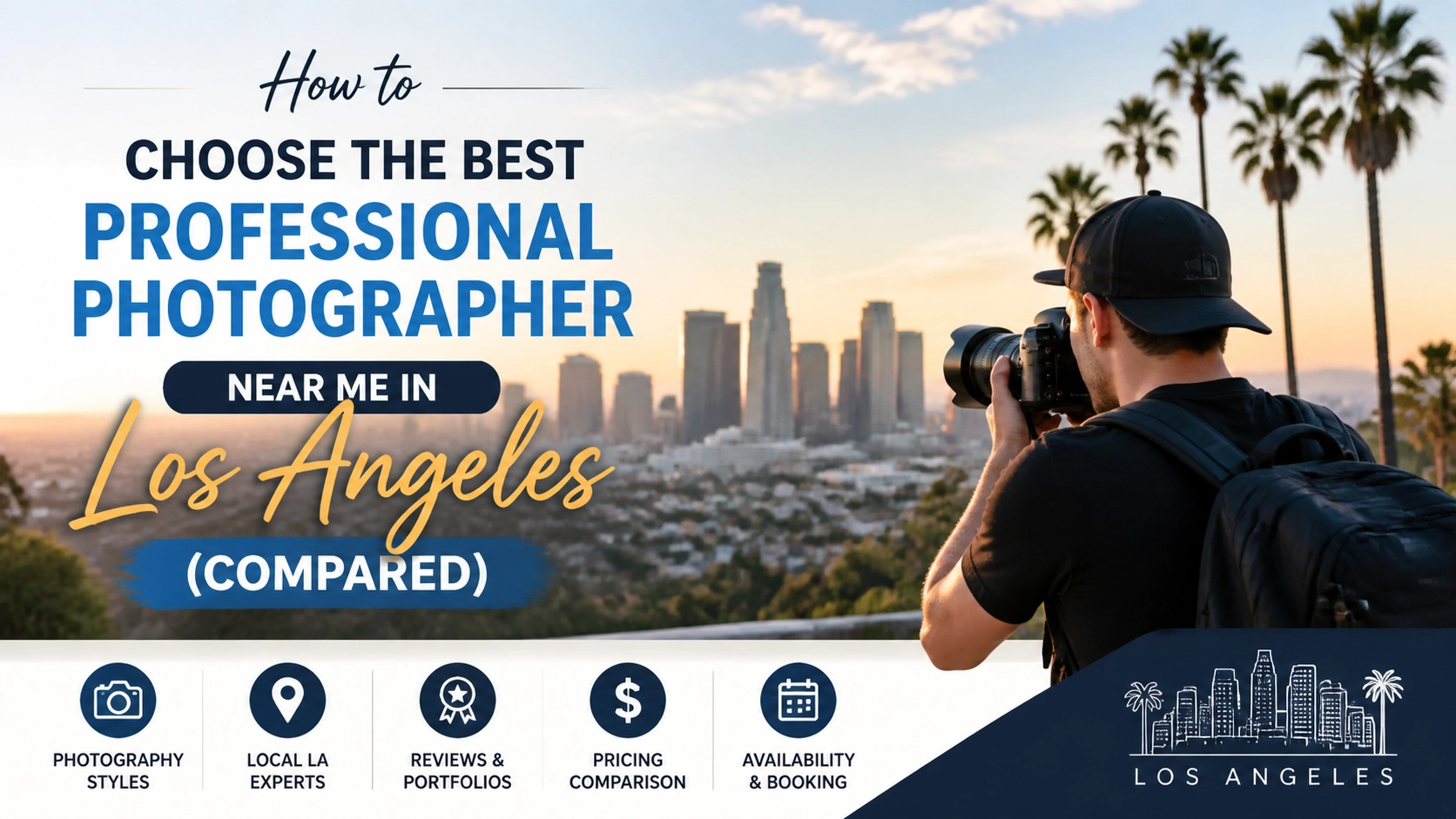 How to Choose the Best Professional Photographer Near Me in Los Angeles (Compared)