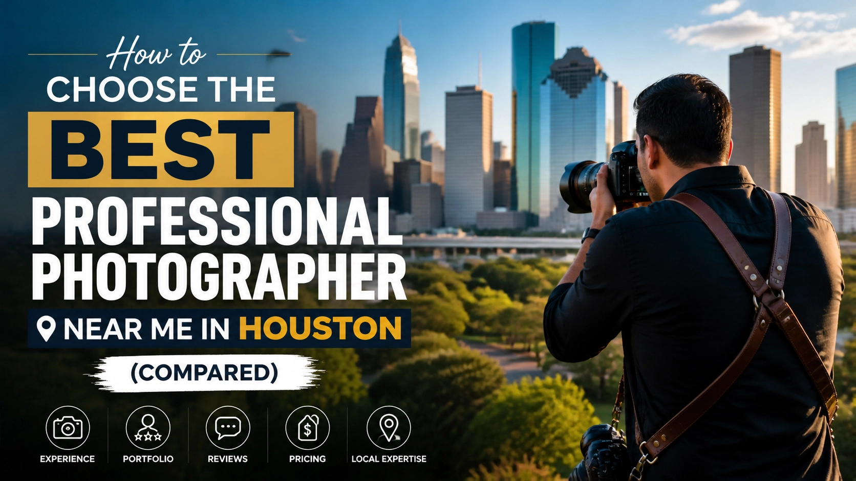 How to Choose the Best Professional Photographer Near Me in Houston (Compared)